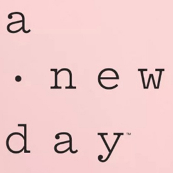 Chic and Versatile: Shop the A New Day Maroon Satin V-Neck Tunic now! - Picture 2 of 2